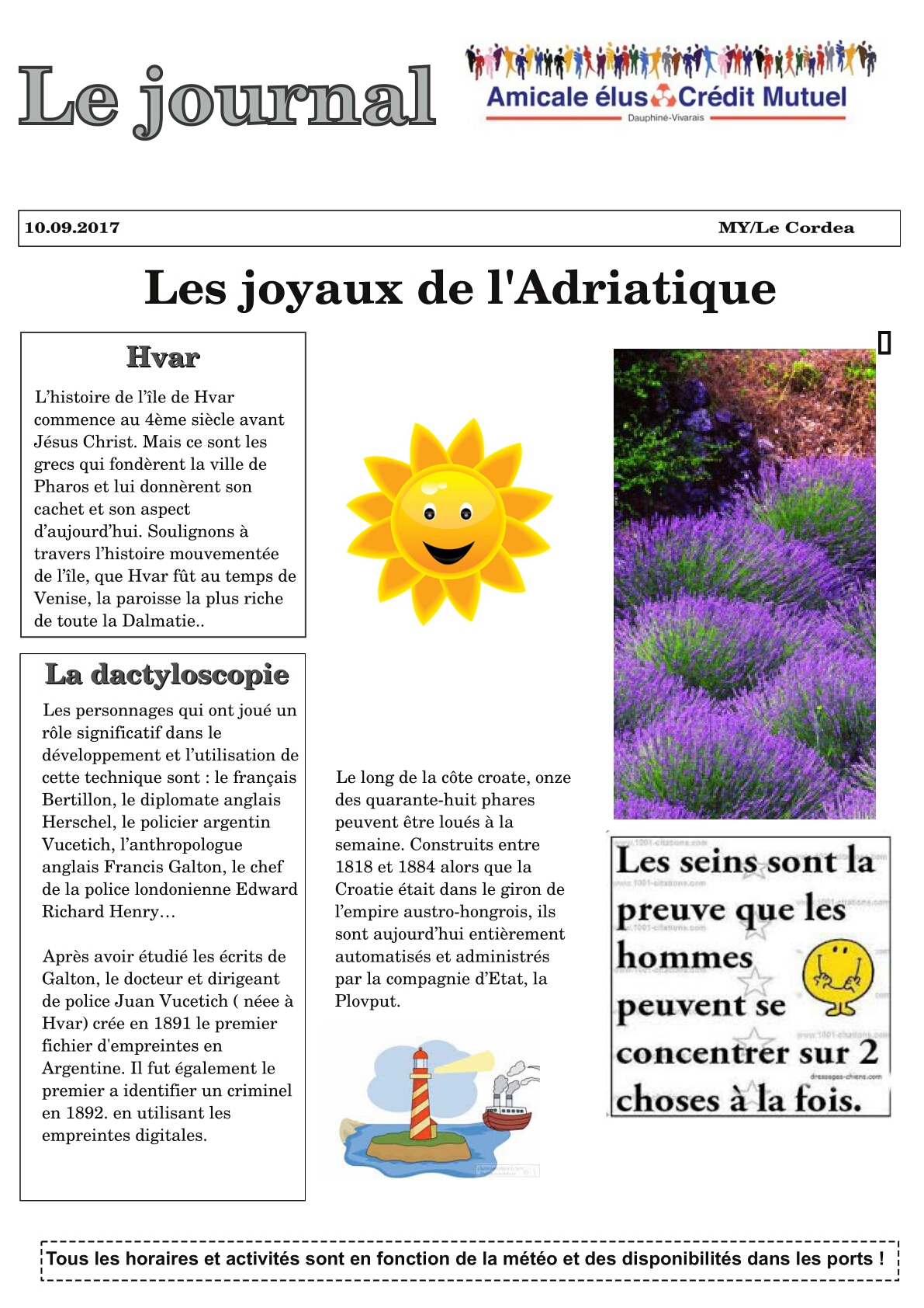 Journal de bord