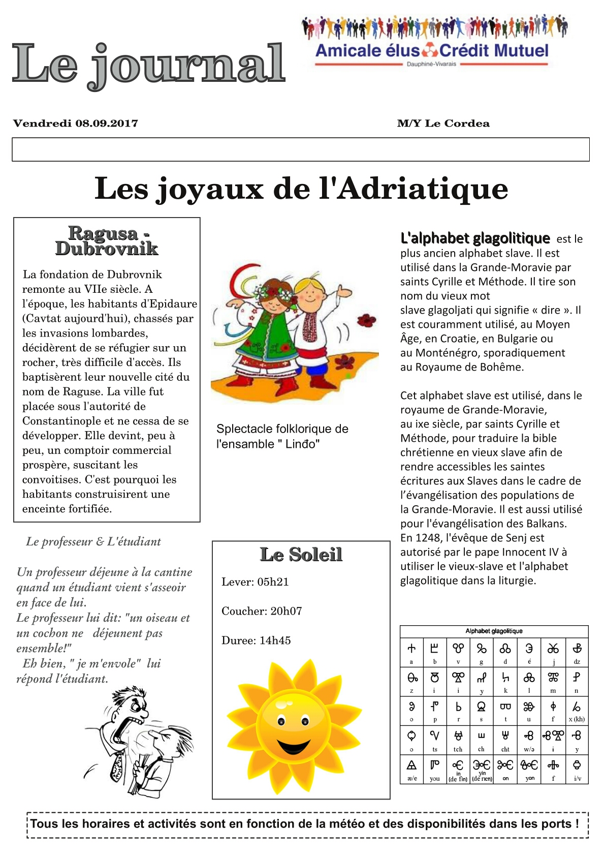 journal de bord
